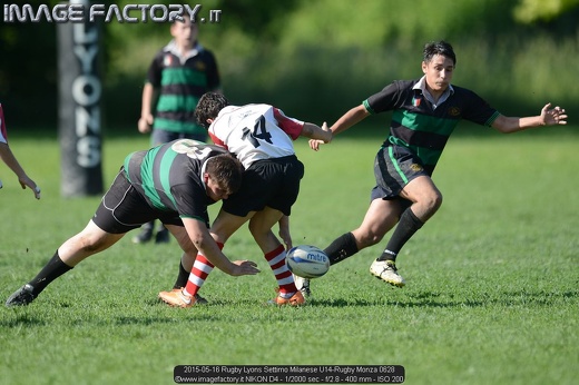 2015-05-16 Rugby Lyons Settimo Milanese U14-Rugby Monza 0628